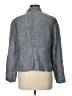 Eileen Fisher 100% Linen Gray Blazer Size L (petite) - photo 2