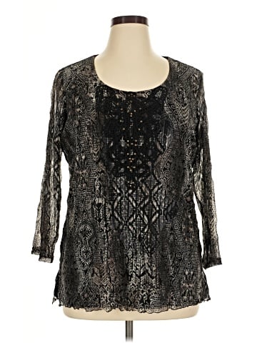Coldwater Creek 3/4 Sleeve Blouse (view 1)