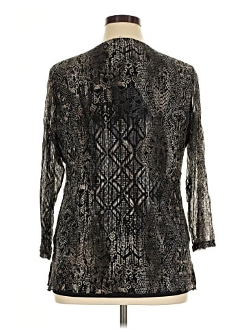Coldwater Creek 3/4 Sleeve Blouse (view 2)