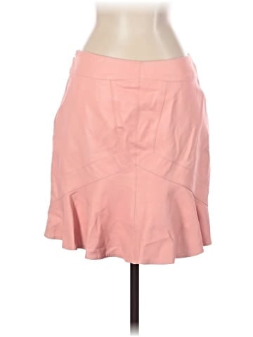 Luca Luca Leather Skirt (view 2)