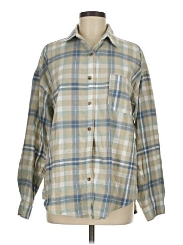 Aeropostale Long Sleeve Button-Down Shirt (view 1)