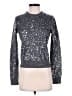 Michael Kors Metallic Silver pullover sweater Size S - photo 1