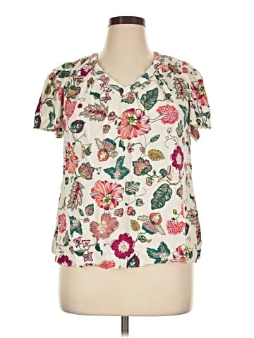 Lane Bryant Short Sleeve Blouse (view 1)