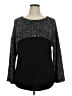 Suzanne Betro Black Pullover Sweater Size XL - photo 1