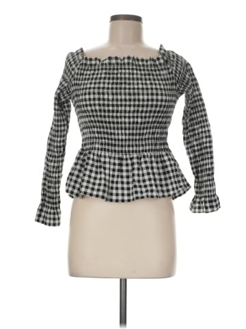 Divided by H&M 3/4 Sleeve Blouse (view 1)