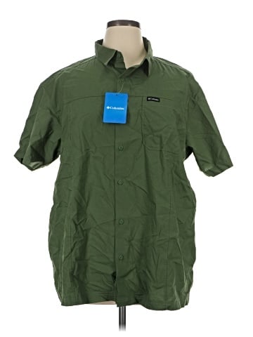 Columbia Short Sleeve Button-Down Shirt (view 1)