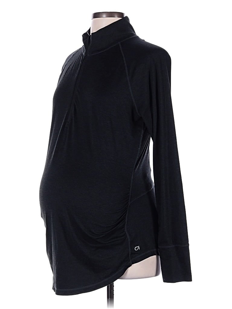 Pre-owned Gap Fit Turtleneck Sweater In Black