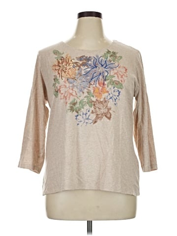 Laura Scott 3/4 Sleeve T-Shirt (view 1)