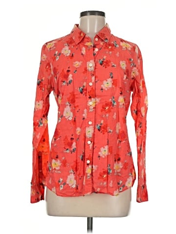 J.Crew Factory Store Long Sleeve Button-Down Shirt (view 1)