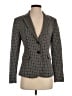 Theory Houndstooth Gray Blazer Size 4 - photo 1