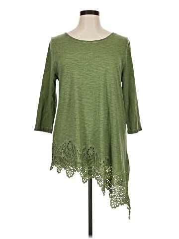 Soft Surroundings 3/4 Sleeve T-Shirt (view 1)