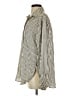 H&M 100% Polyester Stripes Ivory Long Sleeve Blouse Size XS - photo 5
