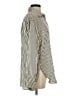H&M 100% Polyester Stripes Ivory Long Sleeve Blouse Size XS - photo 4