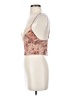 Motel 100% Polyester Tan Pink Tank Top Size XS - photo 5