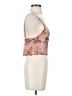 Motel 100% Polyester Tan Pink Tank Top Size XS - photo 4