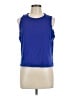 SPANX Blue Sleeveless T-Shirt Size L - photo 1