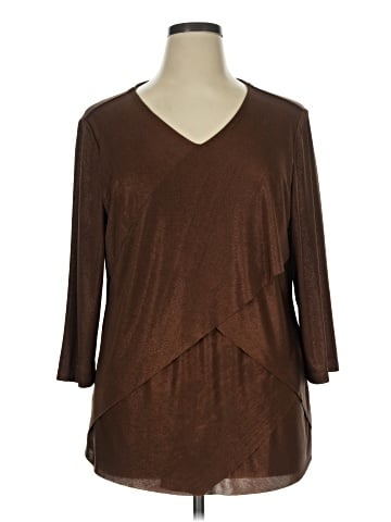 Travelers by Chico's 3/4 Sleeve Top (view 1)