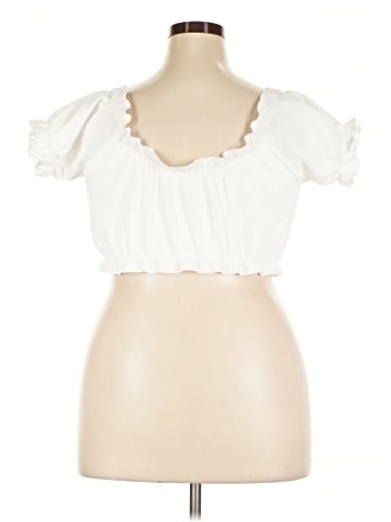 Unique Vintage Short Sleeve Top (view 2)