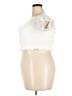 Unique Vintage White Short Sleeve Top Size 1XL - photo 5