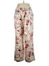 Express Floral Ivory Linen Pants Size XL - photo 2