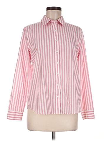 Lands' End Long Sleeve Button-Down Shirt (view 1)