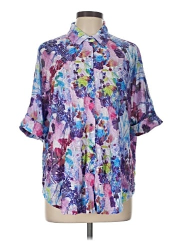 Shana Short Sleeve Blouse (view 1)