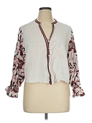 By Anthropologie 3/4 Sleeve Blouse (view 1)