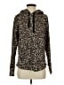 Ideology Animal Print Brown Pullover Sweater Size S - photo 1