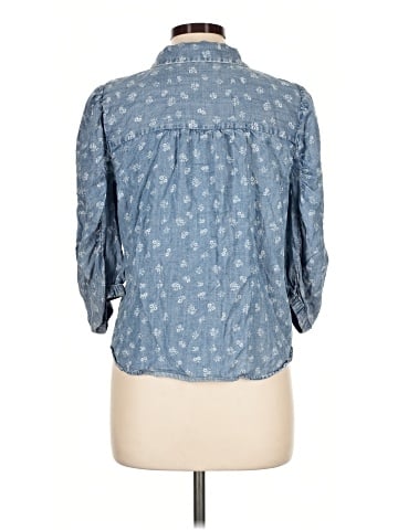 Splendid 3/4 Sleeve Button-Down Shirt (view 2)
