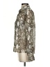 Willi Smith 100% Polyester Animal Print Silver Long Sleeve Blouse Size S - photo 5