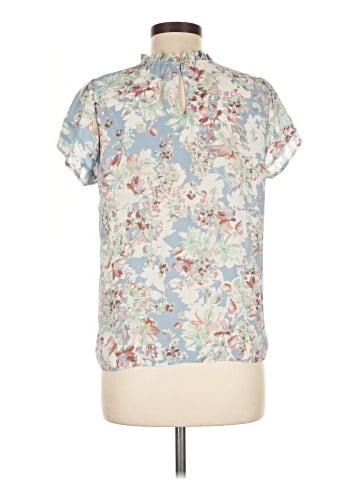 Rose + Olive Short Sleeve Blouse (view 2)