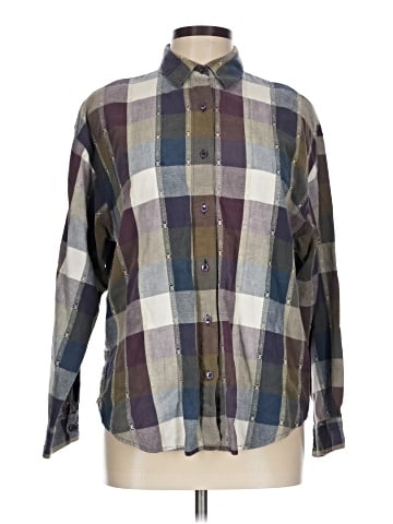 DressBarn Long Sleeve Button-Down Shirt (view 1)