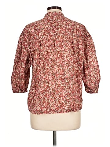 Lee 3/4 Sleeve Button-Down Shirt (view 2)