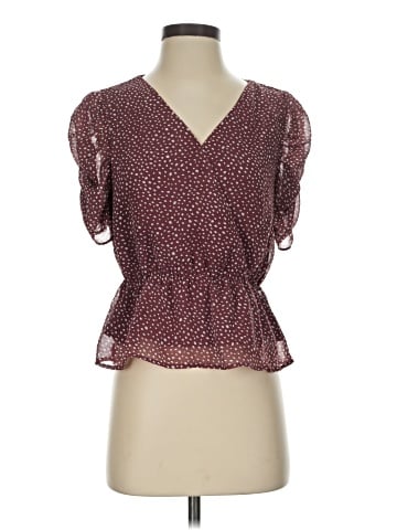 Paper Crane Short Sleeve Blouse (view 1)