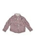 Guess Checkered-gingham Red Long Sleeve Button-Down Shirt Size 4 - photo 1