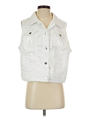 Chico's Denim Vest (view 1)