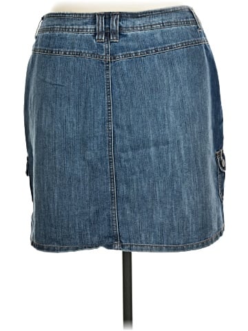 Faded Glory Denim Skirt (view 2)