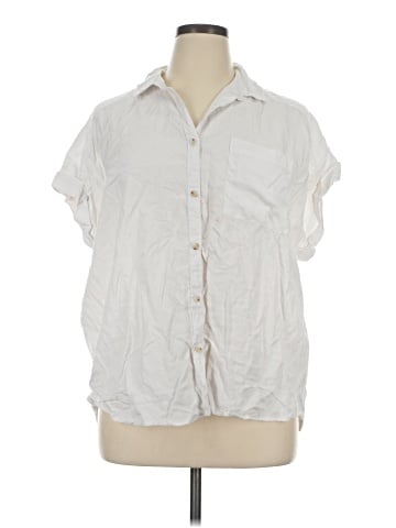 Terra & Sky Short Sleeve Blouse (view 1)
