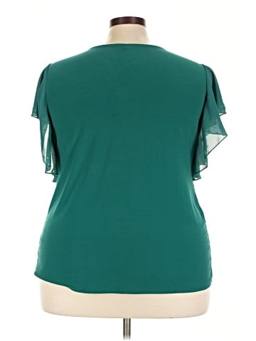 NY Collection Short Sleeve Top (view 2)