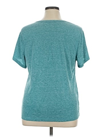 Faded Glory Short Sleeve Henley (view 2)