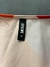 Stylewe Color Block Orange Short Sleeve Blouse Size S - photo 7