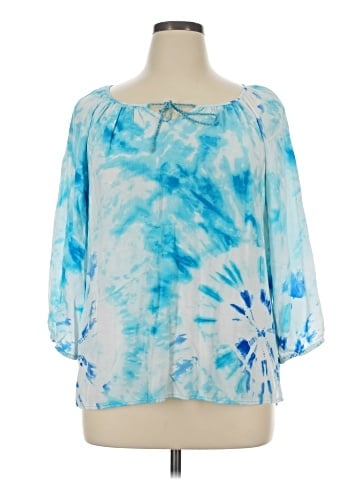 New Directions 3/4 Sleeve Blouse (view 1)