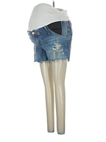Isabel Maternity Denim Shorts (view 1)