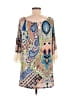 Win Win Brown 3/4 Sleeve Blouse Size S - photo 2