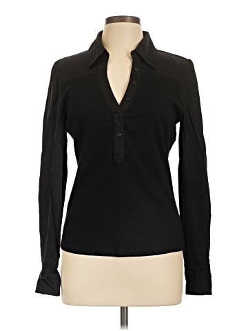 White House Black Market Long Sleeve Blouse (view 1)