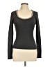 J.Crew Gray Long Sleeve Top Size L - photo 1