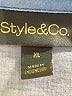 Style&Co Blue Tank Top Size XL - photo 7