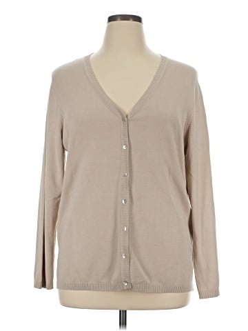 August Silk Cardigan (view 1)