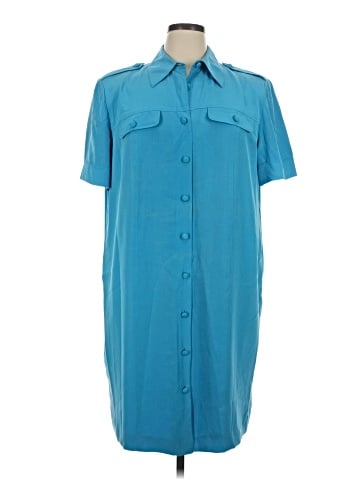 August Silk Casual Dress (view 1)