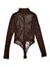 ASOS Design Brown Long Sleeve Top Size 4 - photo 1